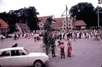 Midsommarfirande på Åhus torg