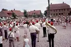 Midsommarfirande på Åhus torg