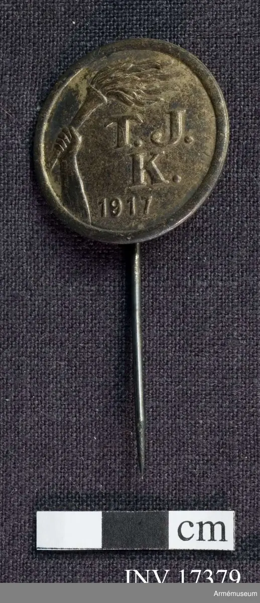 Grupp C I.
Tecken, tjänste-, Tammerfors röda garde. 1917.