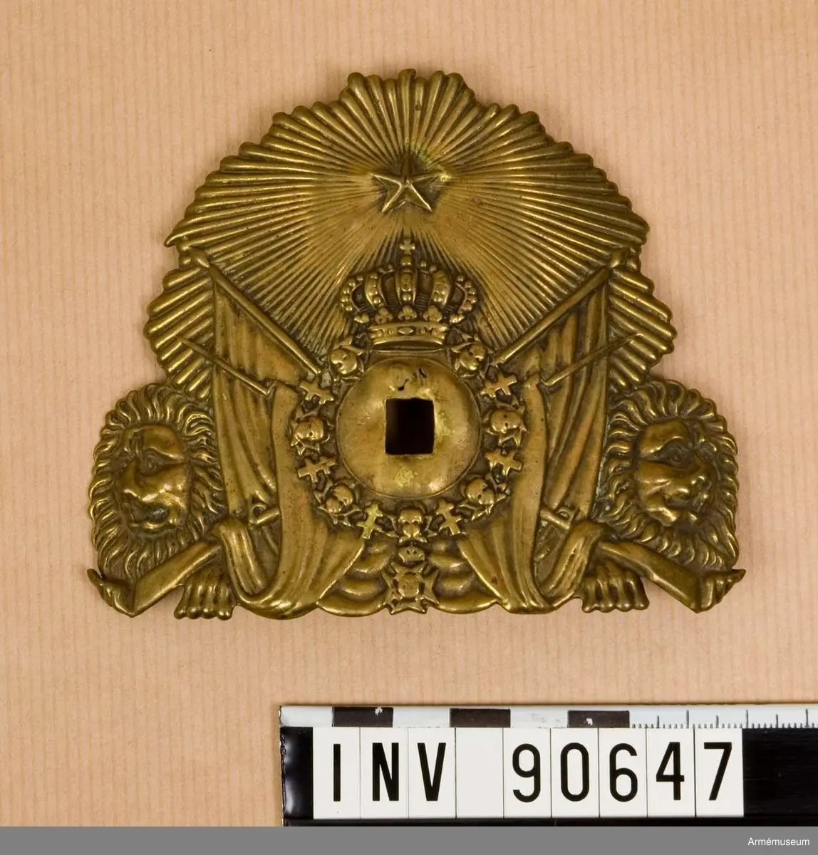 Vapenplåt m/1876