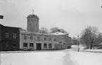 Uddevalla Saluhall med Saluhallskaféet omkring 1930