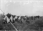 Jämtlands fältjägare I 23 vid Dalamanövern 1897.