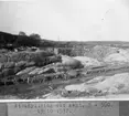 Stödfyllning vid sekt. 2 . 19/10 1932. Byggandet av Sotekanalen