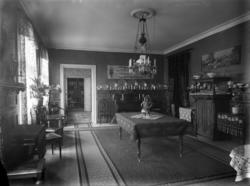 Interiör, bostadsrum, oidentifierad, troligen 28 februari 19
