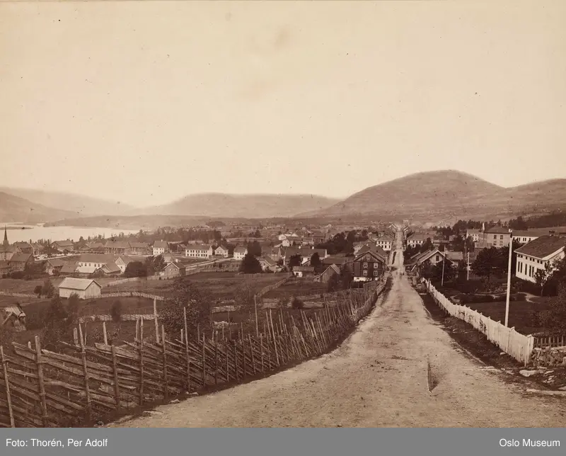 Lillehammer ved Mjøsen.