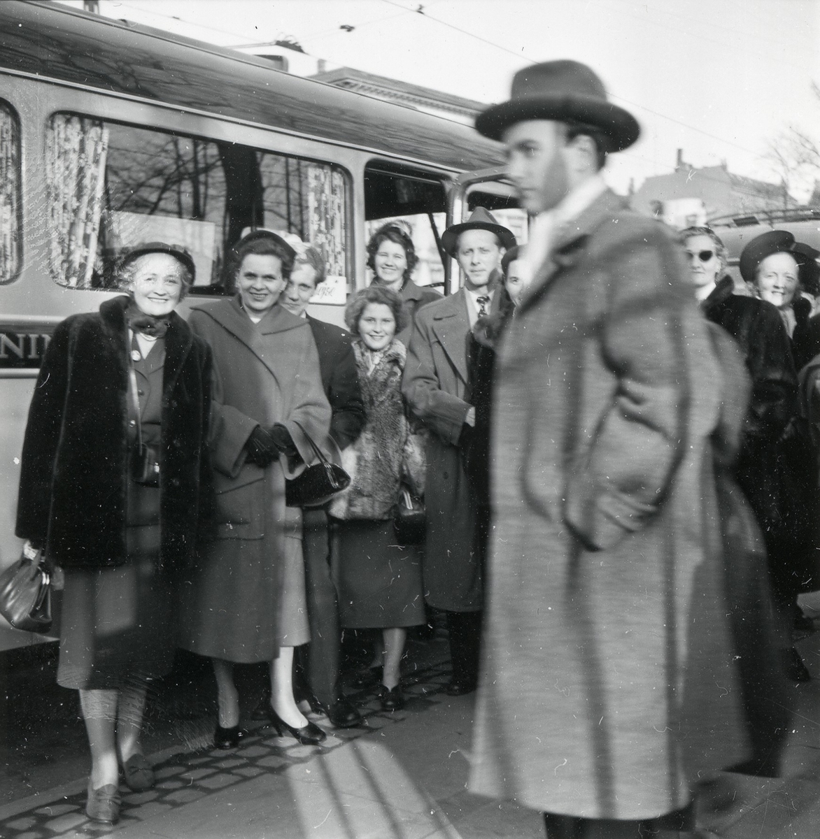 Halmstad, tidningen Halland. Urval från Sessan-kryssningen, april 1952.