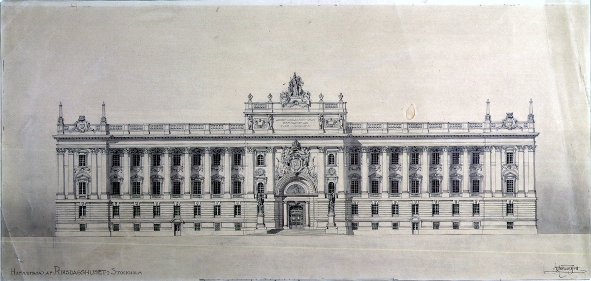 Ritning -ArkDes / DigitaltMuseum