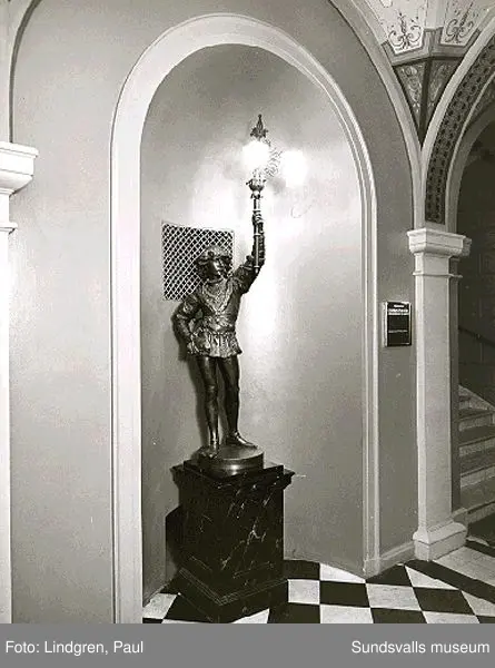 Stadshuset, interiörer.