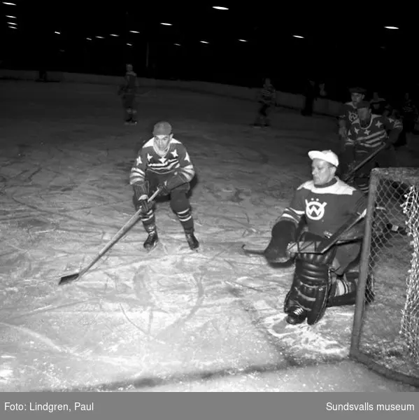 Ishockey, Wifsta-Östrand - Nyland.