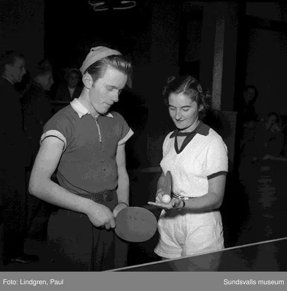 S.P. blixten, bordtennis.