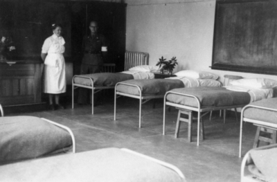 Från Auschwitz till Mölndal  - om Kvarnbyskolan som beredskapssjukhus