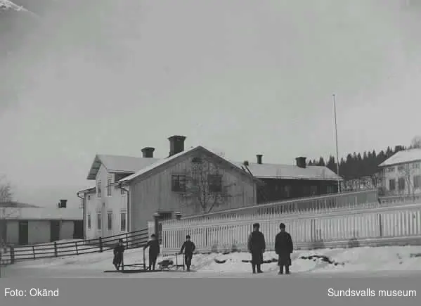 Sjöströmsgårdarna vid stadsgränsen efter Heffnersvägen