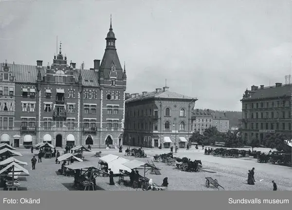Stora torget i Sundsvall