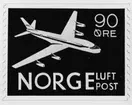 Förslagsteckningar till frimärket SAS 10 år, utgivet 24/2 1961. Förslag från okända tecknare hos SAS. Foton 30/5 1967.
Förslag. 