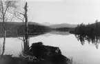 Bildiligenslinjen Strömsund - Jormlien.  Mitten av 1930-talet.  Bågede.