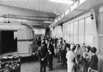 Från invigningen av Huvudkontoret för postverkets diligenstrafik, i Lycksele den 10 juni 1966.