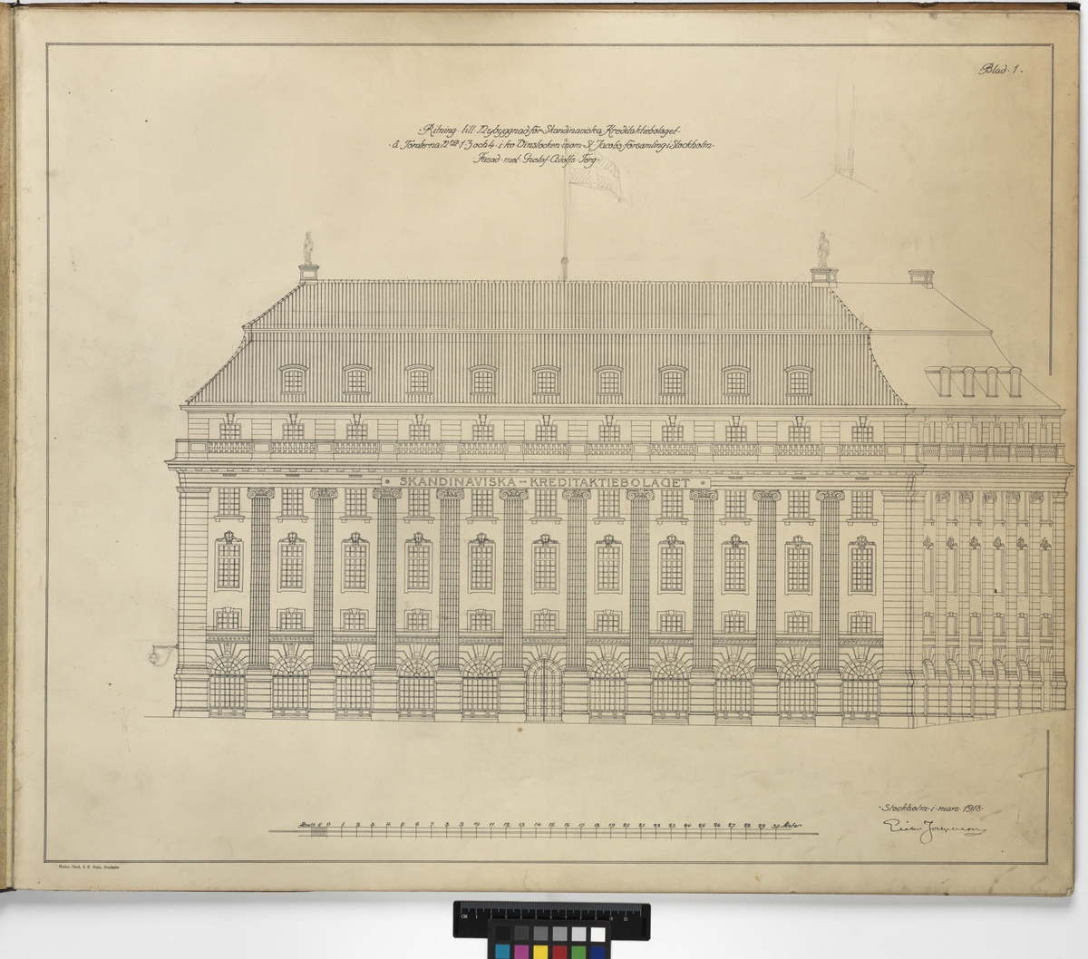 Skandinaviska Kreditaktiebolaget
Fasad