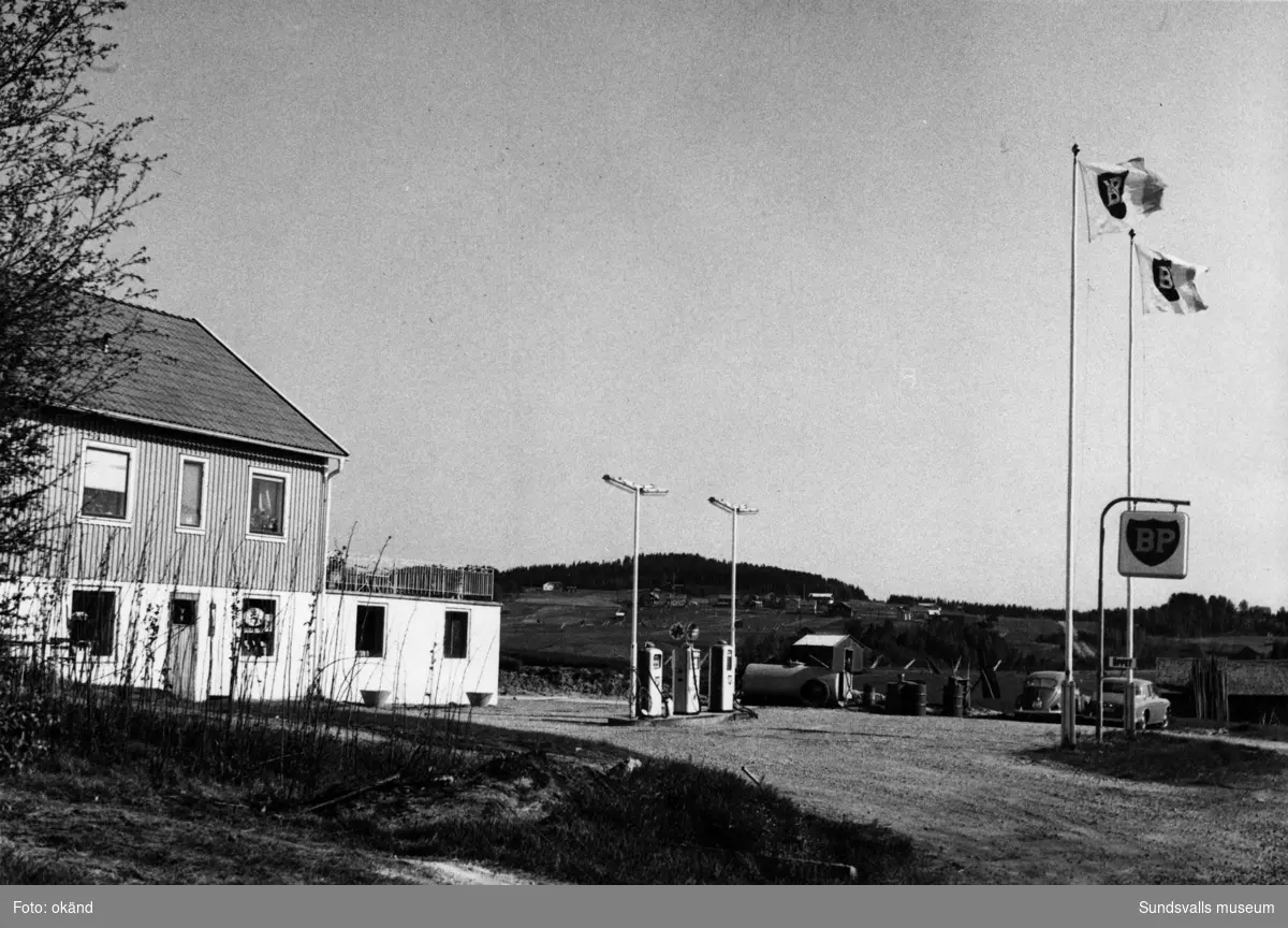 BP-stationen Gottne Södra, Örnsköldsvik. Köpman: Jonas Östman.