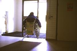 Boende i vårdmiljö, troligen från Sagåsen 1980-talet.