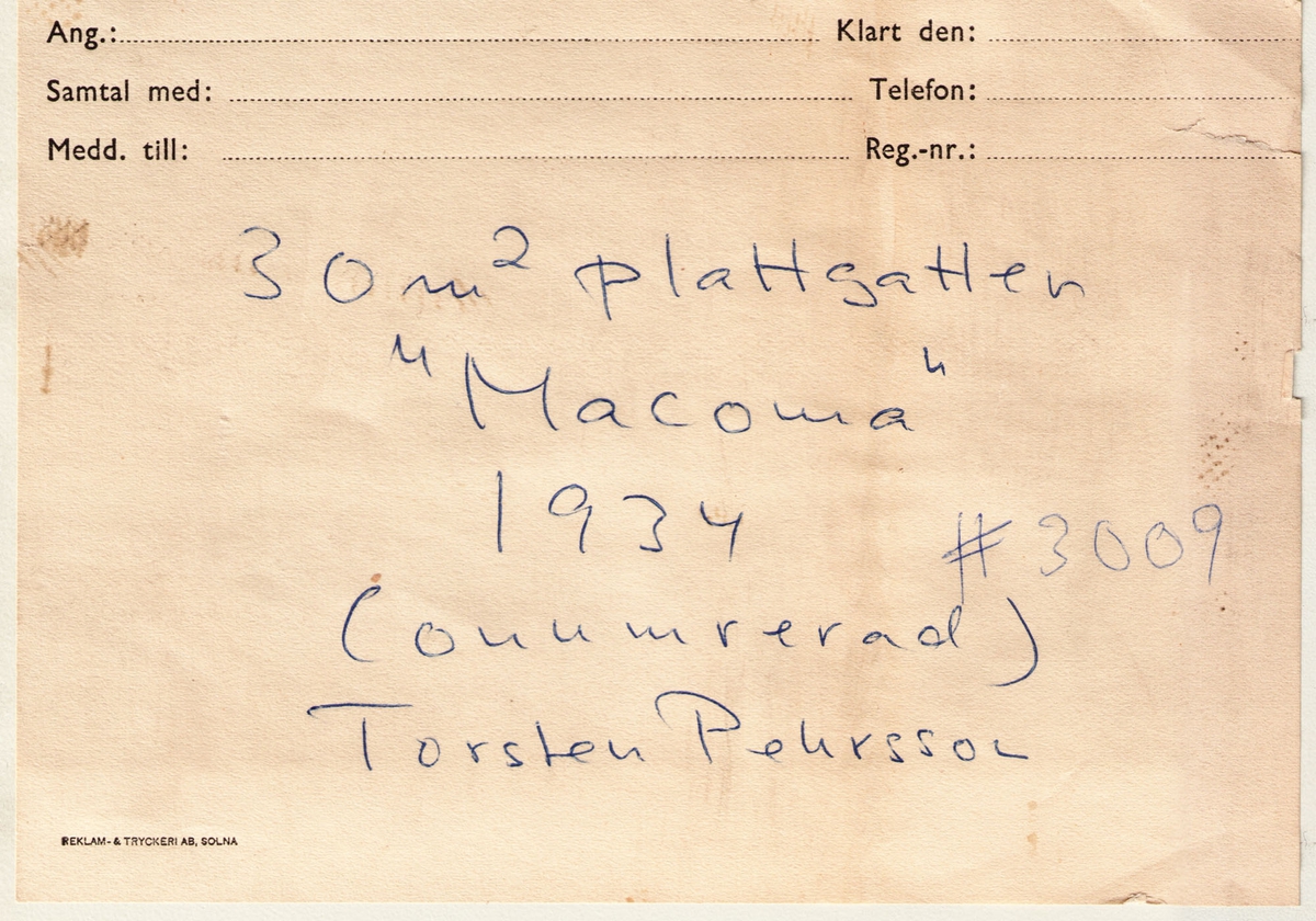 Ny segel och riggritning