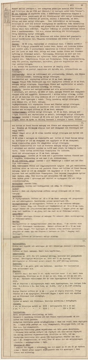 Byggnadsbeskrivning (5 blad)