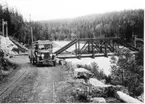 Linjerna Sollefteå - Strömsund - Jormlien - Ankarede. Blåsjöbron,
Ankarede.