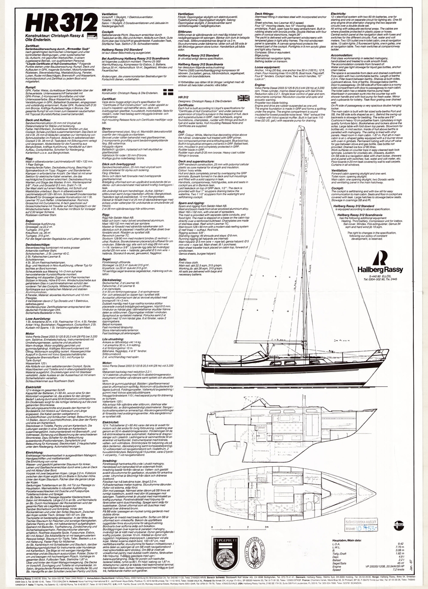stor broschyr med tryckt ritning och kaffisch
