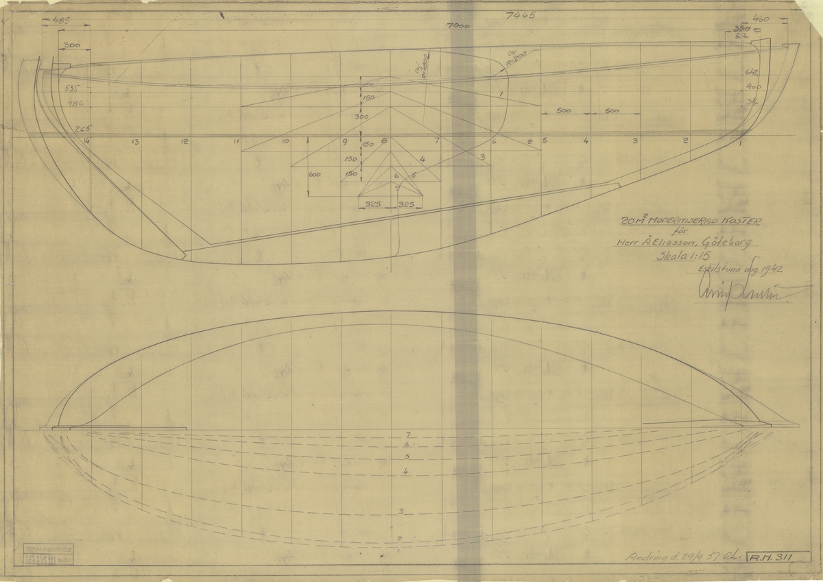 linjeritning och profil