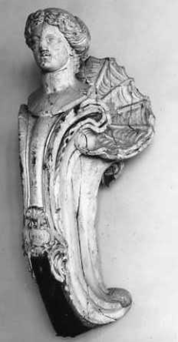 Kvinnohuvud tillhört fregatten Thetis.