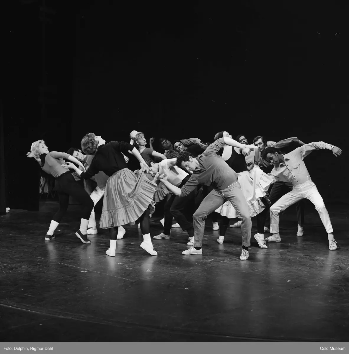 Det norske Teatret, interiør, scene, "West Side Story", ballett