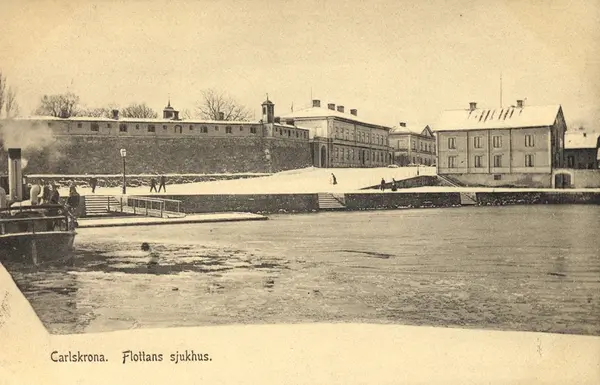Carlskrona. Flottans sjukhus.