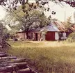 Verkstaden exteriör fr. öster. Christian Madsens båtbyggeri. Foto N(ils) Nilsson aug (19)64. Danmark, Själland, Lynaes.