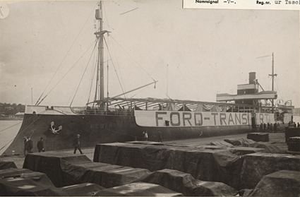 AEGIR f.d. tyskt kustpansarfartyg. Hemort: Hamburg
Br.t: 4110