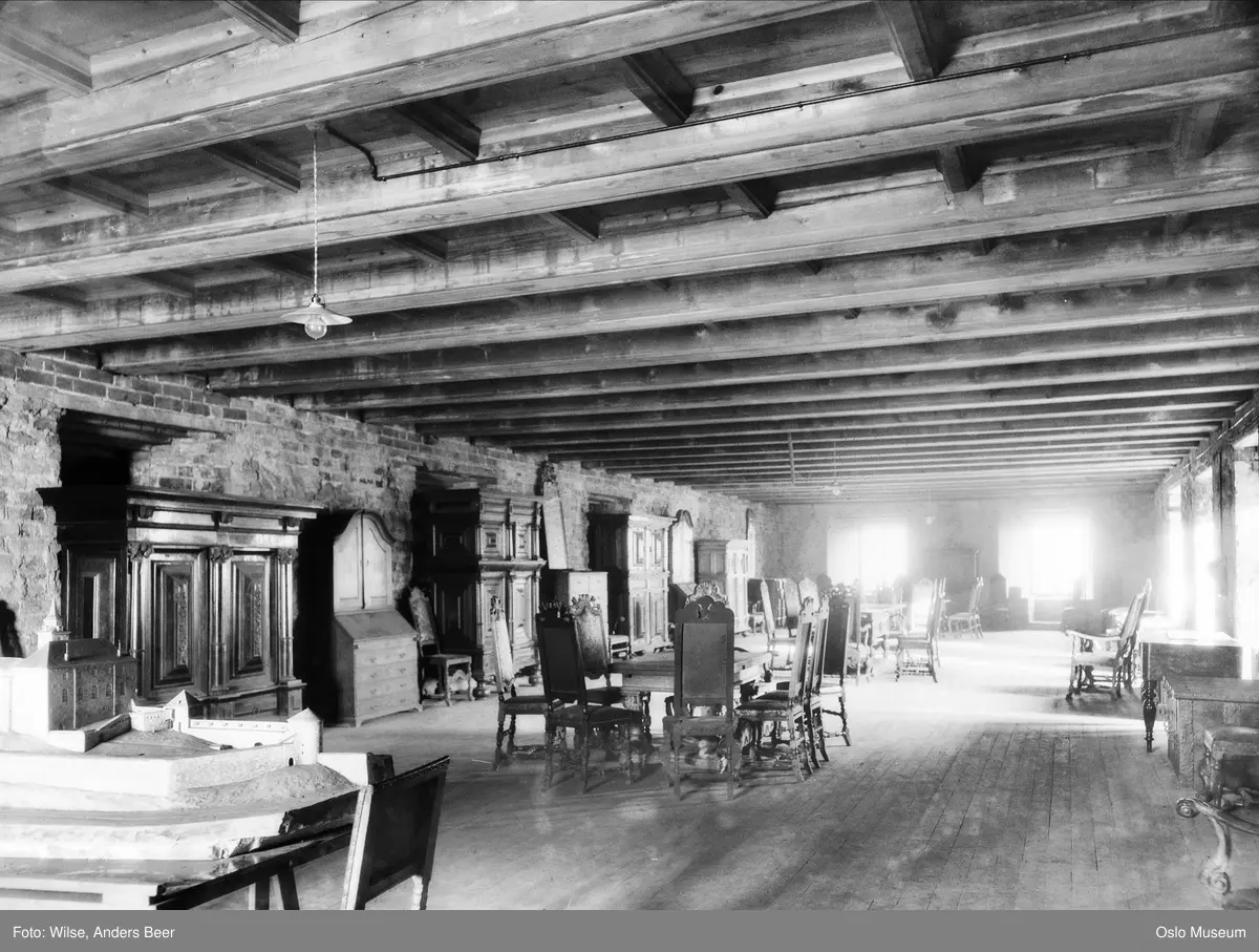 Akershus slott, interiør