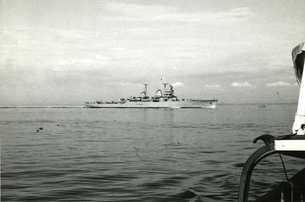 Fullfartsprov utanför Göteborg den 22/7 1947.