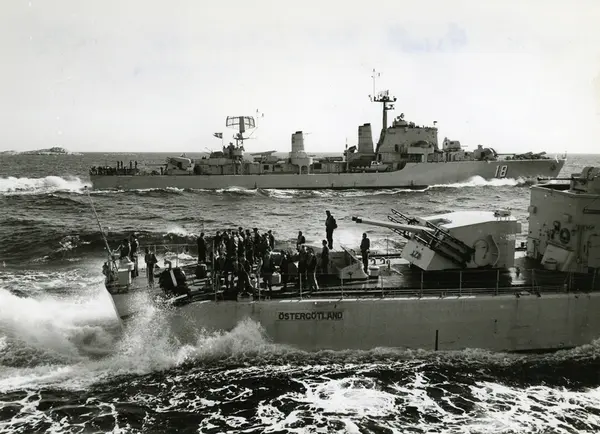 Jagarna Halland J 18 samt Östergötland J 20 under stridsövni