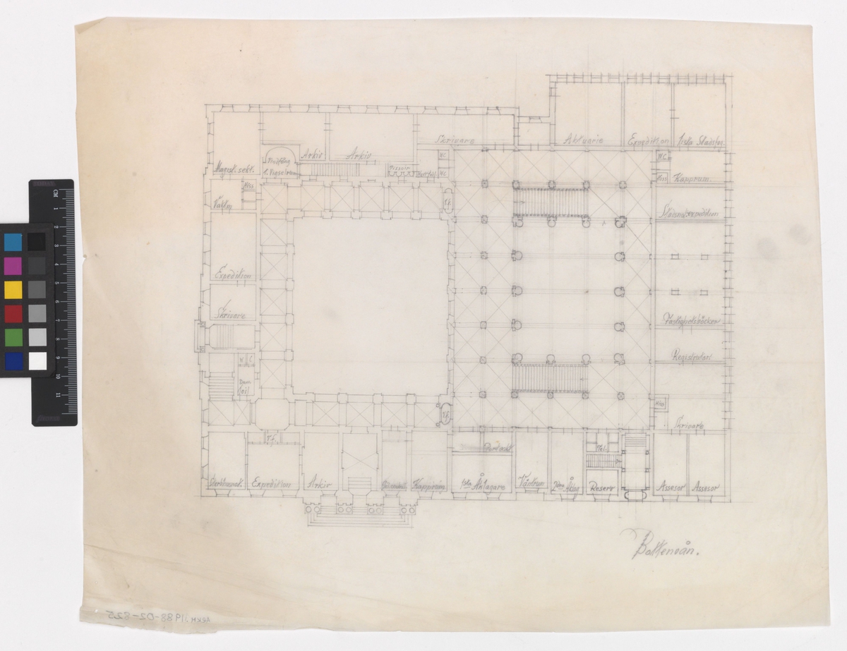 Ritning -ArkDes / DigitaltMuseum