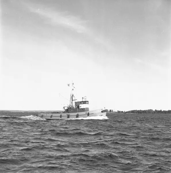 Bogserbåten Heros provtur