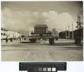 Göteborgs Jubileum (Minnesutställningen), 1923
Stora gården med Najadfontänen, Minneshallen, Huvudrestaurangen tv. och Sjöfartshallen.