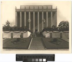 Göteborgs Jubileum (Minnesutställningen), 1923
Exteriör. Göt