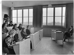 Lyceum för flickor (Östermalmsskolan)
Interiör Klassrum med 