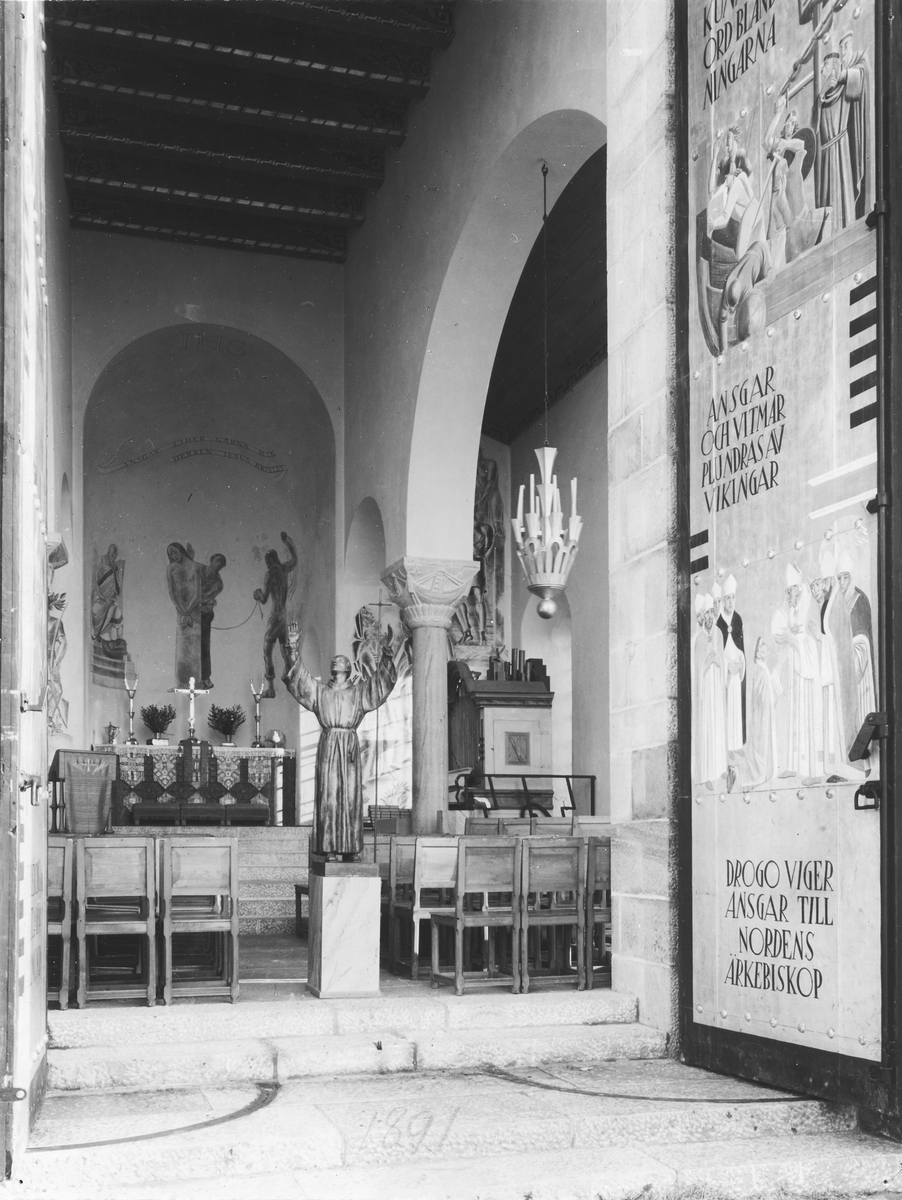 Ansgarskapellet
Interiör