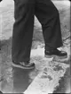 Man med promenadskor
Annonskampanj för skor hösten 1948