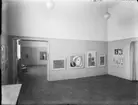 Utställning med konkret konst på Galerie Blanche 1949
Interiör