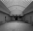 Lokal med valv av lanternin, armerad betong
Interiör av tom lokal