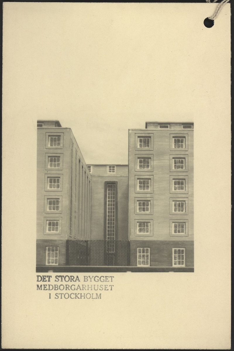 Medborgarhuset
Modeller