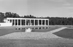 Skogskrematoriet, Skogskyrkogården
Monumentalhallen från viloplatskullen