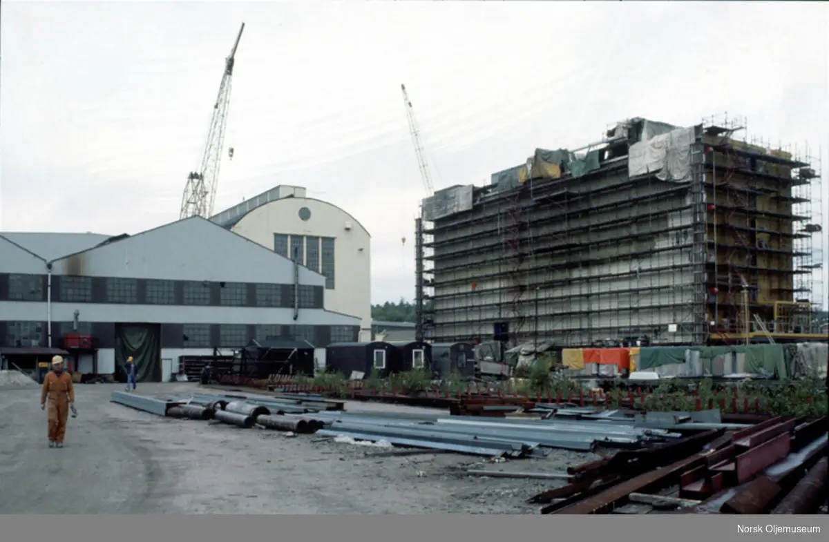 Verkstedsområdet på Kristiansand mekaniske verksted (KMV).