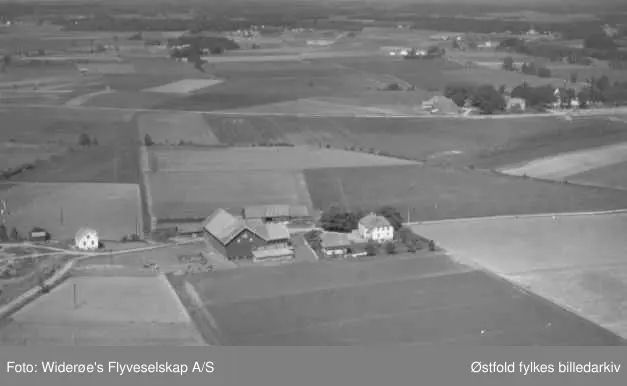 gårdsbruk, skråfoto,