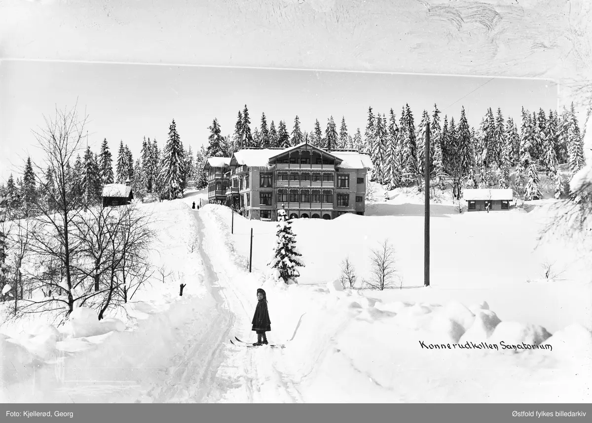 Konnerudkollen Sanatorium ved Drammen.